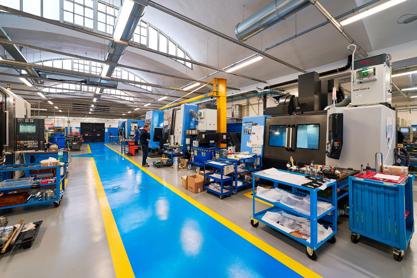 L’attuale stabilimento OPTomec a Busto Garolfo