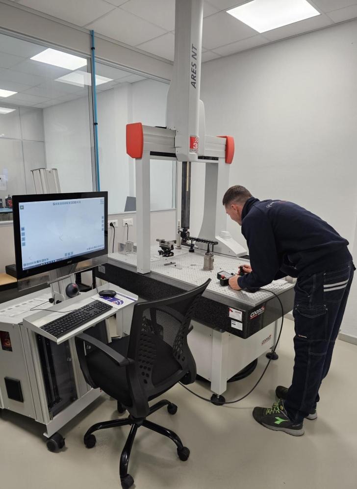 Sala metrologica climatizzata OPTomec